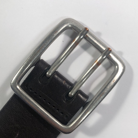 AEO genuine leather belt with studded heart - Picture 5 of 7